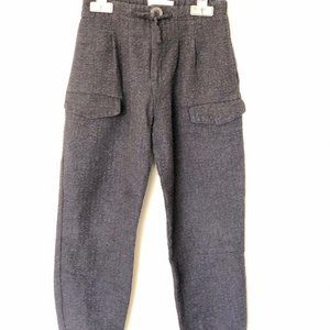 ZARA Girls Navy Blue Jogger Pants Size 7Y - NWOT